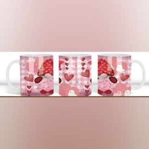 Cute Gnome Heart Mug